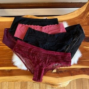 Victoria’s Secret underwear bundle, 7 pairs. Some never worn, some barely worn.
